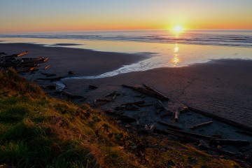 Sunset at Ruby Beach || Olympic National Park, Washington