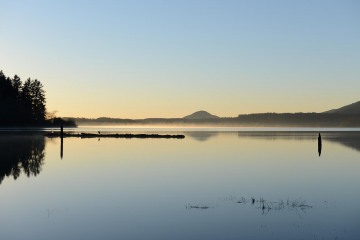 Sunset over Lake Quinault || Olympic National Park, WA