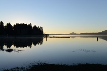 Sunset over Lake Quinault || Olympic National Park, WA