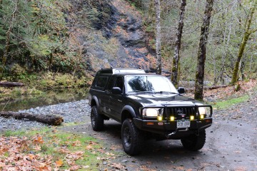 Toyotya in Smith River National Recreation Area || California