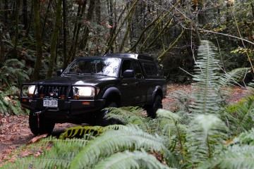 Toyotya in Smith River National Recreation Area || California