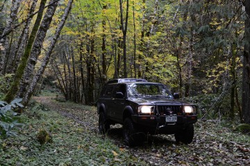 Toyotya in Smith River National Recreation Area || California