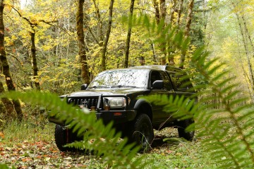 Toyotya in Smith River National Recreation Area || California