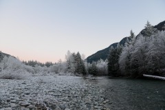 Canadian Winter on the River || Vancouver Island, BC