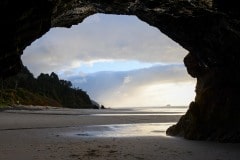 Cove at Hug Point State Recreation Site || Oregon Coast Hwy