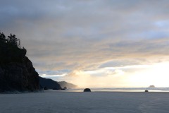 Sunset at Hug Point State Recreation Site || Oregon Coast Hwy
