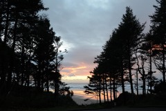 Sunset at Hug Point State Recreation Site || Oregon Coast Hwy