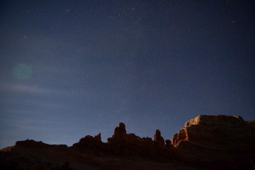 Desert Night || Arches NP