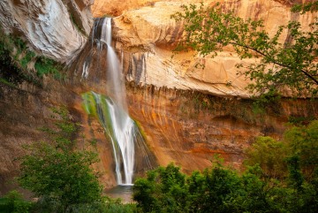 Morning at Lower Calf Creek Falls || Grand Staircase-Escalante NM