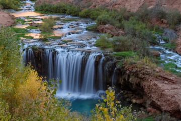 Falls along Havasu Creek || Havasu Canyon