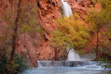 Autumn Pools at Mooney Falls || Havasu Canyon