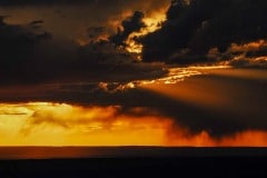 Storm at Sunset || Grand Canyon NP