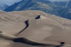 Sand Dune Shadows under the Sangres || Great Sand Dunes NP