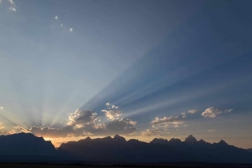 Sunset over Tetons || Grand Teton NP