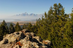 Smoke Shrouds the Tetons || Grand Teton NP