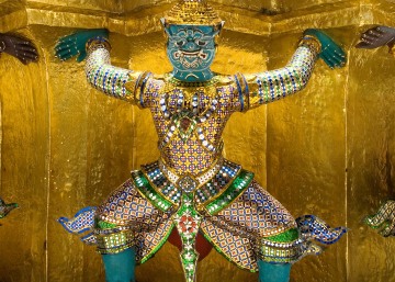 Khon Figures || Wat Phra Kaeo