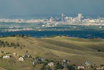 Denver Skyline from Genesee || Colorado