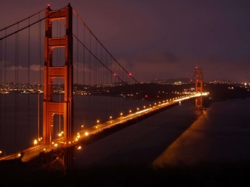 Golden Gate Bridge at Night || San Francisco