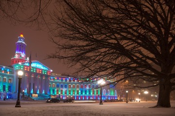 Holidays at the City and County Building || Denver