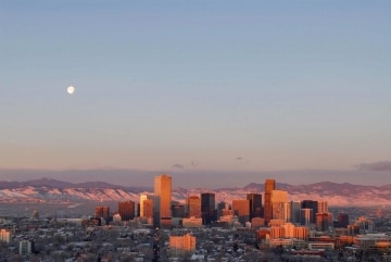Morning Light on the City || Denver