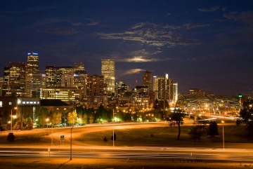 Night Falls on the Mile High City || Denver