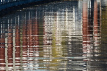 Reflections of Eastbank Esplanade || Portland