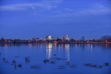 Sloan's Lake Skyline || Denver