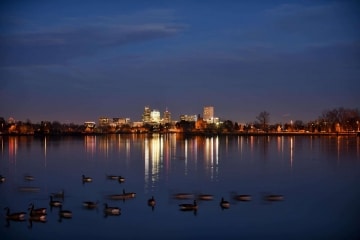 Sloan's Lake Skyline || Denver