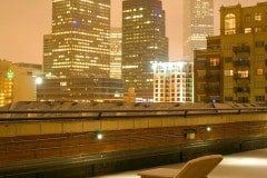 Rooftop Snow || Denver