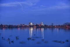 Sloan's Lake Skyline || Denver