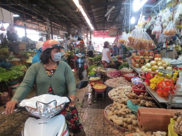 Scooter in Market || Saigon
