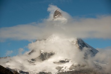 Clouds Shroud The Matterhorn || Switzerland