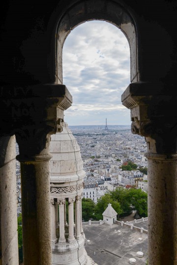 Eiffel Tower Framed from Montmartre || Paris