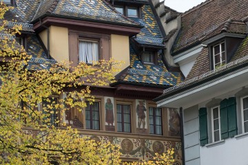 Medieval Architecture in Old Town Lucerne || Switzerland