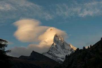 The Matterhorn with Pancake Cloud || Zermatt