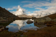 Matterhorn Reflection in Riffelsee Lake || Switzerland