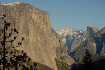 El Capitan and Half Dome and Pine || Yosemite NP