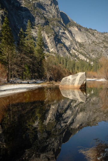Mirror Lake in Winter || Yosemite NP