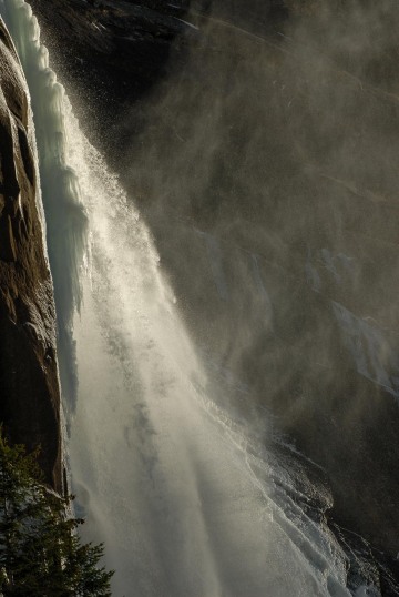 Sunlit Nevada Falls || Yosemite NP