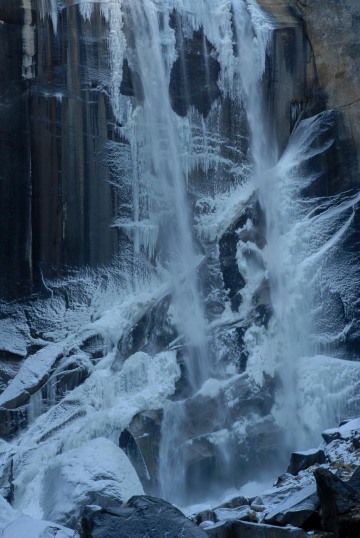 Vernal Falls in Winter || Yosemite NP